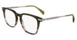 Paul Smith Eyeglasses PS24624 LEDBURY TRANSPARENT OLIVE / STRIPED OL/318
