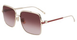 Ferragamo Eyeglasses SF317S GOLD/BROWN GRADIENT/745