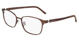 Flexon Eyeglasses FLX1008MAG-SET MATTE COFFEE/208