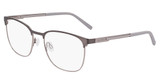 Nautica Eyeglasses N7343 MATTE DARK GUNMETAL/030