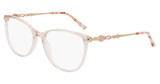 Marchon NYC Eyeglasses TRES JOLIE 209 SAND CRYSTAL/251