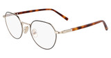 Ferragamo Eyeglasses SF2233 GOLD/BLACK/703