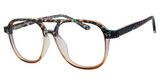 Smart Eyeglasses SMART SU3004 Wine/Demi Brown/C1