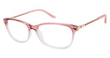 Nicole Miller Eyeglasses LOMBARDY ROSE GOLD/PINK/C03