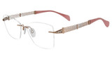 Line Art Eyeglasses XL 2180 Rose Gold/RG