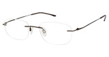 Titanium Eyeglasses CH 8334EN Dark Brown/DO