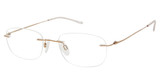 Titanium Eyeglasses CH 8334EN Satin Gold/SO