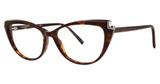 Vera Wang Eyeglasses Genevieve Tortoise/TO