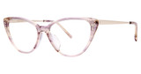 Vera Wang Eyeglasses VA68 Iris Horn/IR