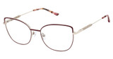 Ann Taylor Eyeglasses AT030 MULBERRY /GOLD/C03