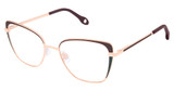 FYSH Eyeglasses FYSH 3757 PLUM EMERALD/S207