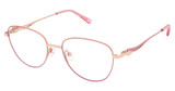 Superflex Eyeglasses SF-1184T PINK ROSE GOLD/M209