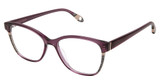 FYSH Eyeglasses FYSH 3755 EGGPLANT CHECK TAUPE/S407