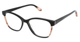 FYSH Eyeglasses FYSH 3755 BLACK PETAL SHIMMER/S400