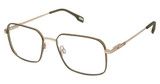 Evatik Eyeglasses EVATIK 9291 KHAKI VINTAGE BROWN/M216