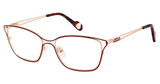 True Religion Eyeglasses T2019 Burgundy/BUR