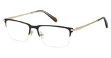 Fossil Eyeglasses FOS 7186/G BLKANTGLD/00UH