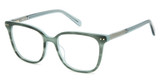 Fossil Eyeglasses FOS 7183 GREEN HRN/06AK