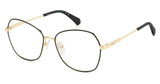 Polaroid Eyeglasses PLD D539 GOLD BLCK_/0RHL