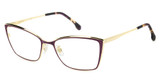 Carrera Eyeglasses CARRERA 3047 PLUM GOLD/0T1W