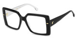 Carrera Eyeglasses CARRERA 3054 BLACK WHTE/080S