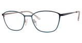 Adensco Eyeglasses AD 259 MTT BLUE M/0FLL
