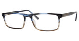 Claiborne Eyeglasses CB 328 HRNBRWBLU/0IWF