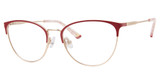 Liz Claiborne Eyeglasses L 478T BURGUN RED/0C8C