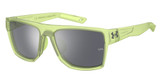 Under Armour Eyeglasses UA LAUNCH 2/G GRN CRYST/0B59