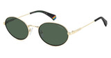 Polaroid Eyeglasses PLD 6228/S/X BLK GOLD B/02M2