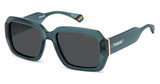 Polaroid Eyeglasses PLD 6223/S/X TEAL/0ZI9