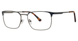 Elan Collection Eyeglasses 3724 Navy