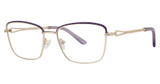 Avalon Collection Eyeglasses 5093 Lilac/White Gold