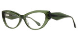 Serafina Eyewear Eyeglasses Harper Green