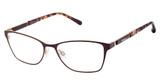 Barbour Eyeglasses BAOW507 eggplant/rose gold/EGG