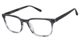 Barbour Eyeglasses BAOM014 grey horn fade/GRY