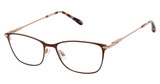 Barbour Eyeglasses BAOW510 brown/rose gold/BRN
