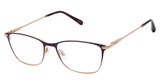 Barbour BAOW510 eggplant/rose gold/EGG