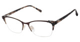 Barbour Eyeglasses BAOW508 brown/rose gold/BRN