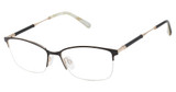 Barbour Eyeglasses BAOW509 black/rose gold/BLK