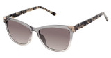Lulu Guinness Eyeglasses L197 grey/GRY