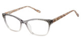 Lulu Guinness Eyeglasses L959 grey/blush/GRY