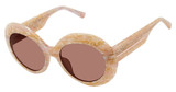 L.A.M.B. Eyeglasses LA595 blush/BLS