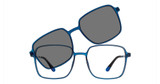Vivid Eyeglasses VIVID 6038 shiny blue
