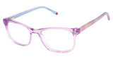 Lulu by Lulu Guinness Eyeglasses LK055 purple/PUR
