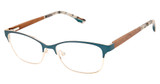 Botaniq Eyeglasses BIOW503 Teal/TEA