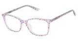 gx by GWEN STEFANI Eyeglasses GX852 lilac glitter/LIL