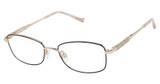 Tura Eyeglasses R712 navy/rosegold/NAV