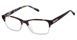 Barbour Eyeglasses BAOW022 purple tortoise crystal/PUR