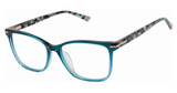 L.A.M.B. Eyeglasses LA145 teal/TEA